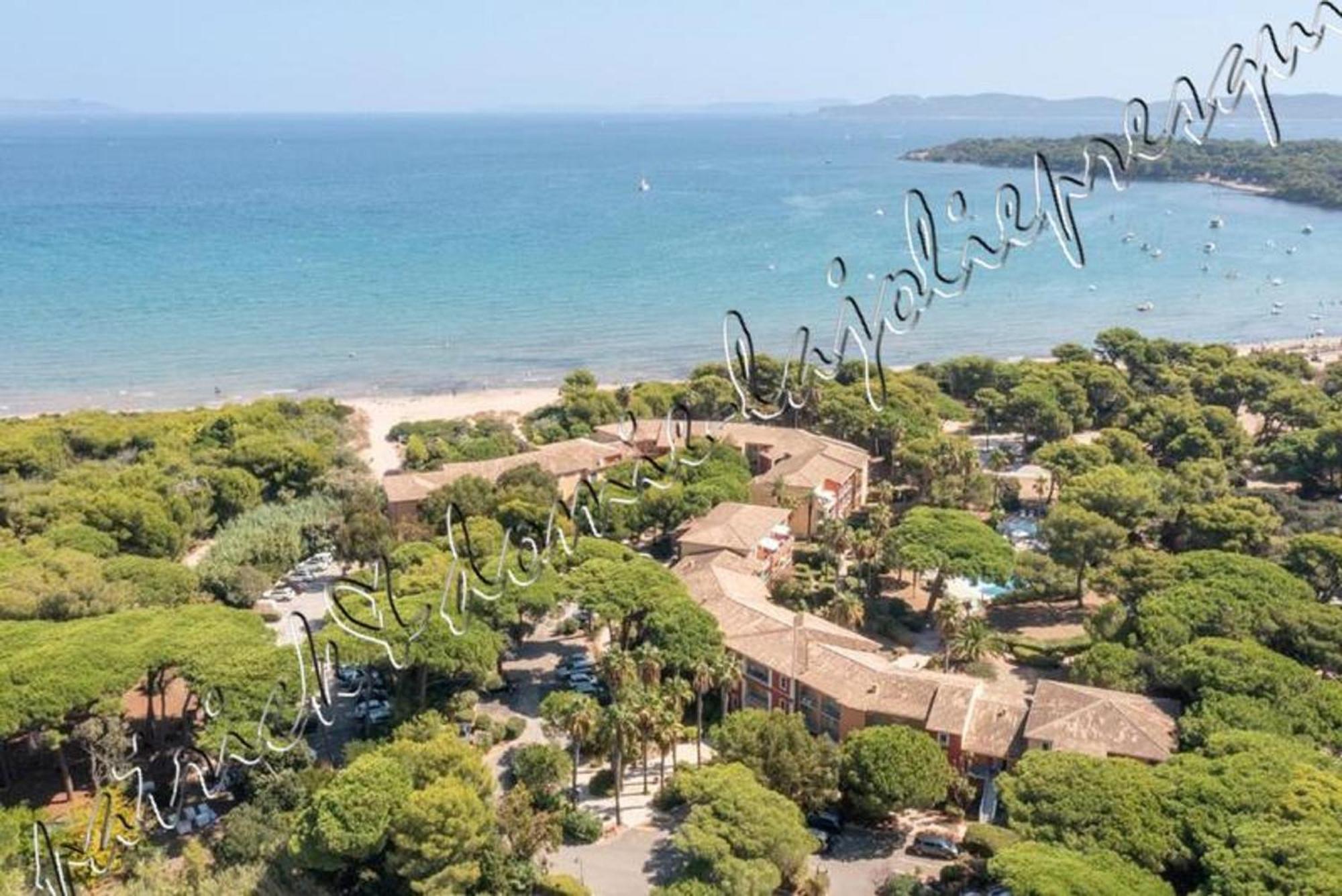 Magnifique Parc De La Presqu'Ile Avec Piscine Et Plage Face A Porquerolles ! Hyeres Bagian luar foto