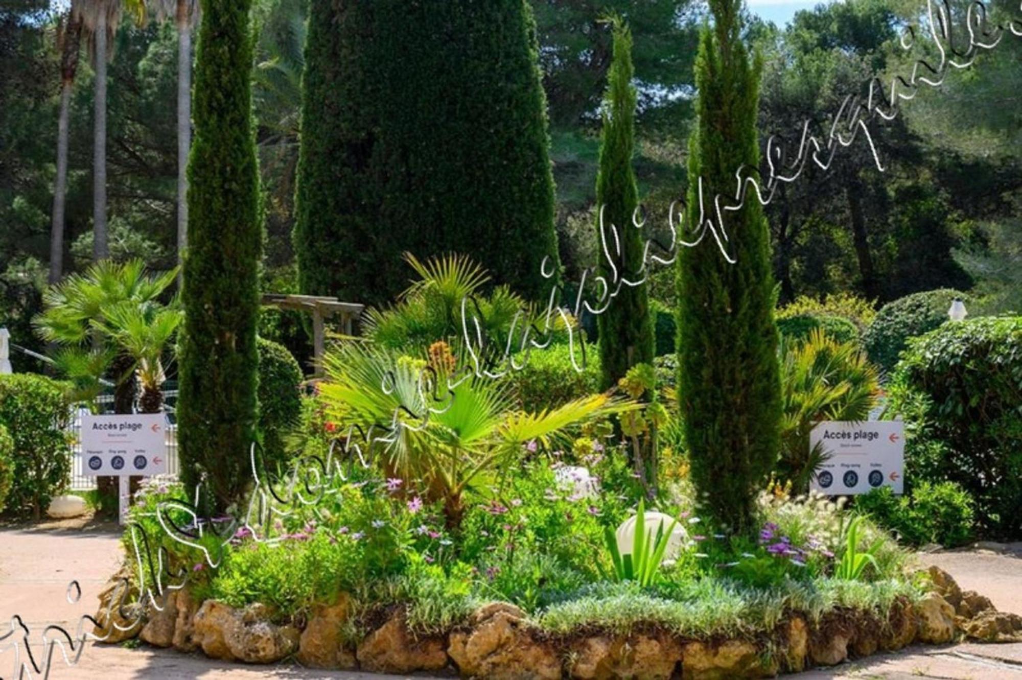 Magnifique Parc De La Presqu'Ile Avec Piscine Et Plage Face A Porquerolles ! Hyeres Bagian luar foto
