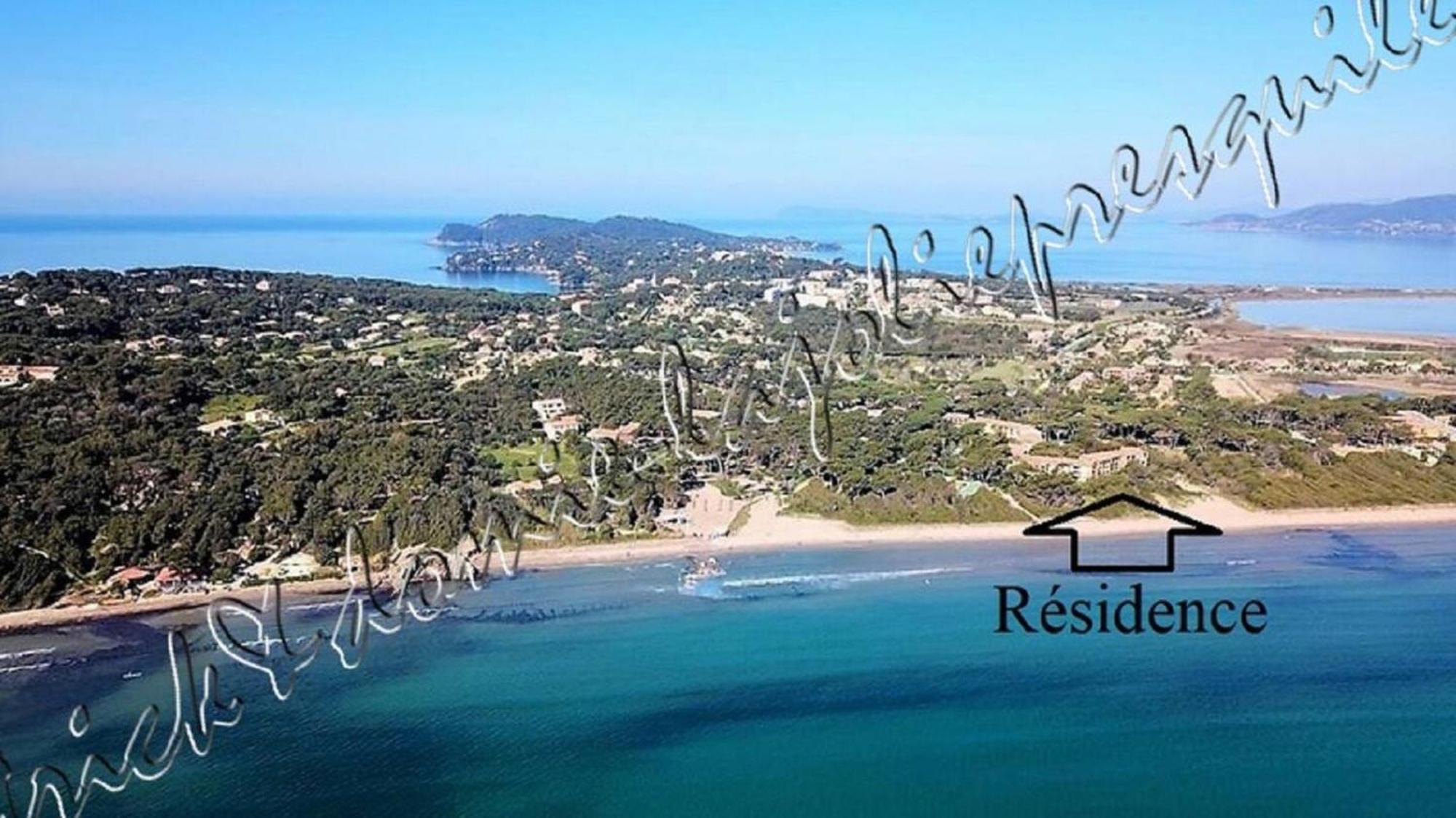 Magnifique Parc De La Presqu'Ile Avec Piscine Et Plage Face A Porquerolles ! Hyeres Bagian luar foto